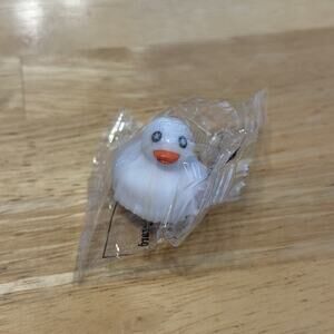 *NEW* Dutch Bros Lonely Ghost Mini Duck Collab (1 Duck) White Halloween Squishy!